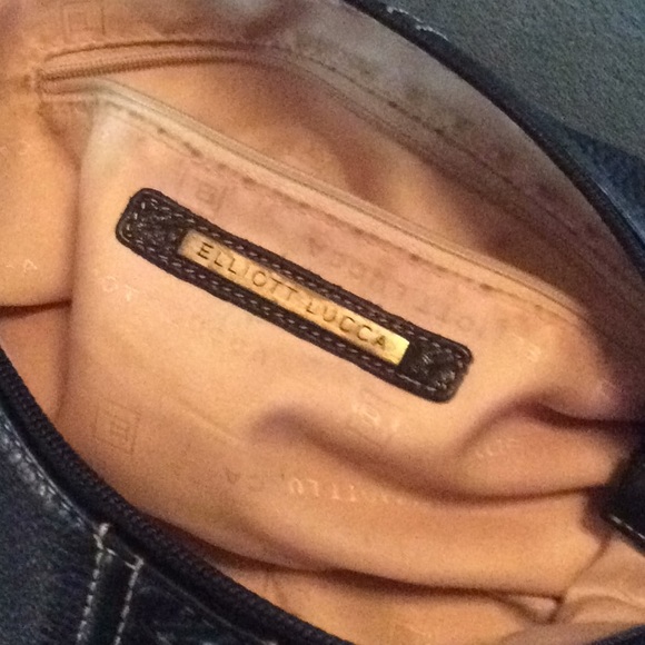 Black Elliot Lucca Leather👜Handbag - Picture 3 of 7